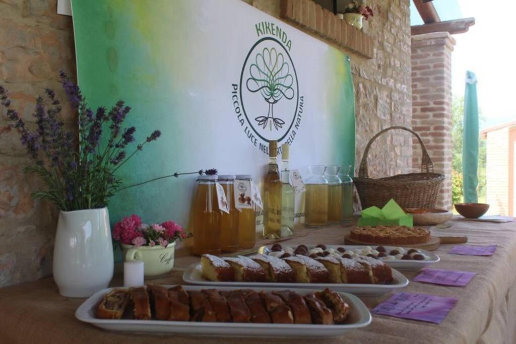 Casa Kikenda, Viaggio Nella Natura Treia Exterior foto